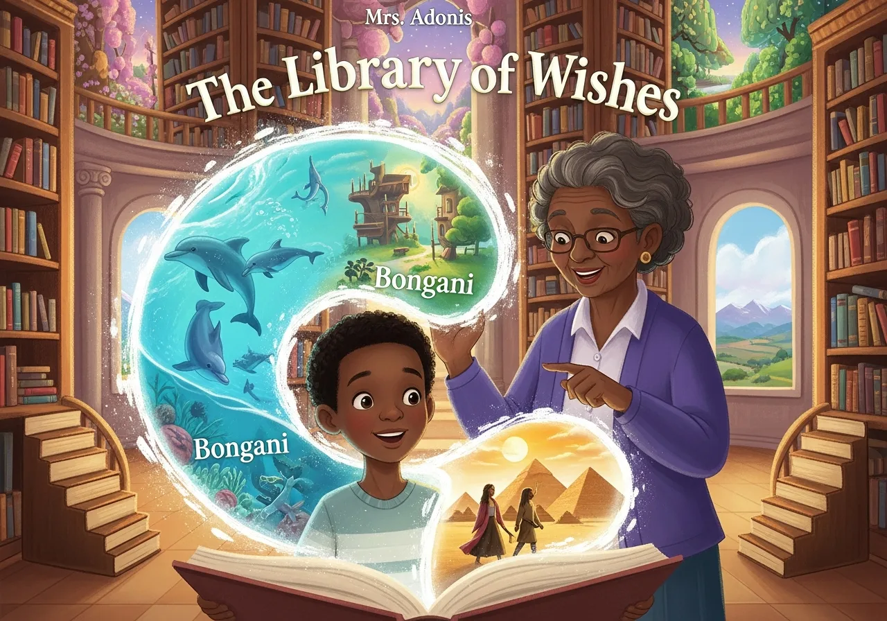 The Library of Wishes — Grade 3 graded reader (Level 4 · Full story)