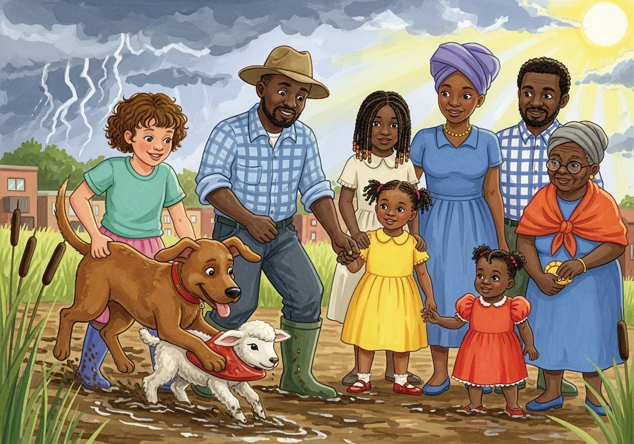 Bruno and the Lost Lamb — Sunbird Readers Stage 5 · Fluent Readers graded reader