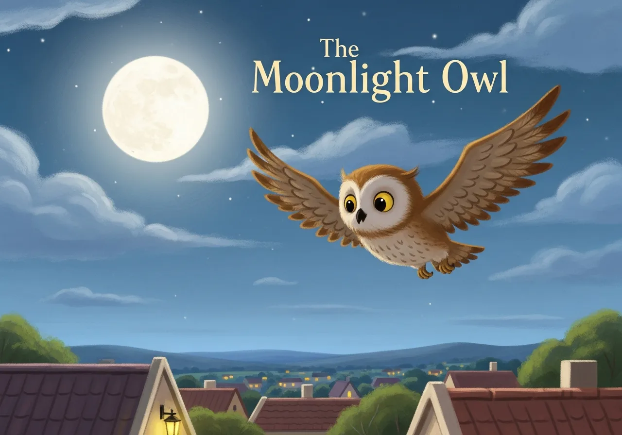The Moonlight Owl — Grade 2 graded reader (Level 2 · Vowel digraphs)
