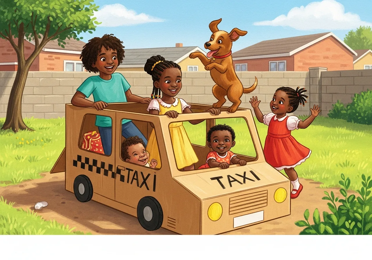 The Big Box — Sunbird Readers Stage 1 · First Words graded reader