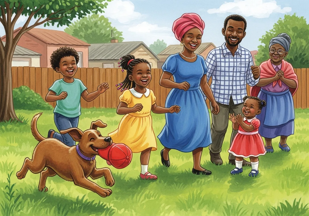 Run, Bruno, Run! — Sunbird Readers Stage 1 · First Words graded reader