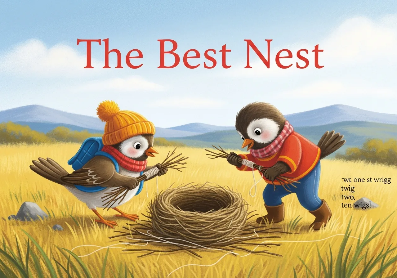 The Best Nest — Grade 1 graded reader (Stage 8 · Story reading)