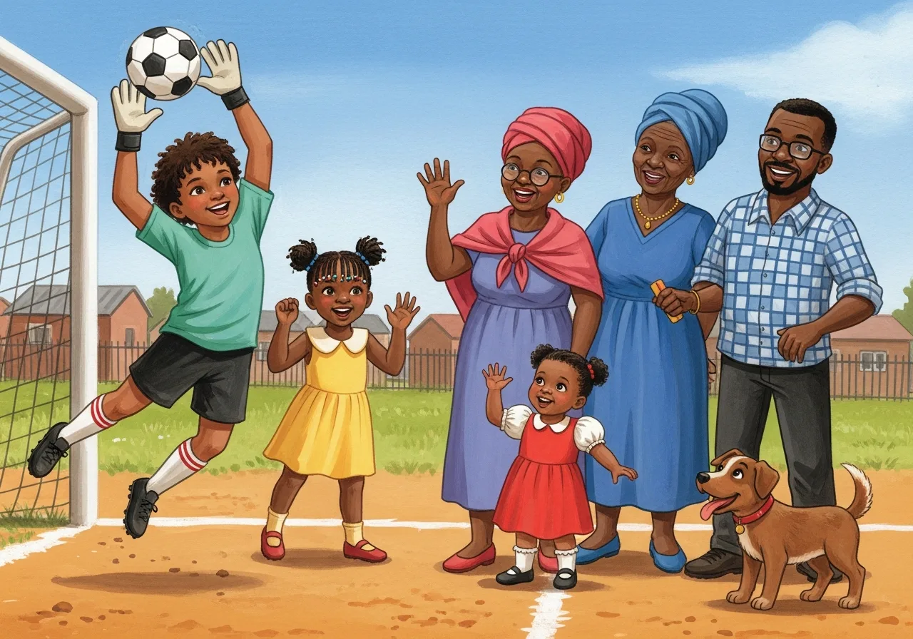 Soccer Day — Sunbird Readers Stage 3 · Growing Readers graded reader
