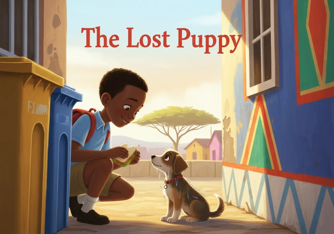 The Lost Puppy — Grade 2 graded reader (Level 3 · Story reading)