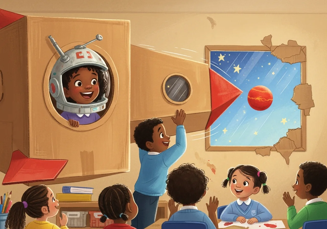Mission to the Red Planet — Grade 3 graded reader (Level 1 · Adventure)