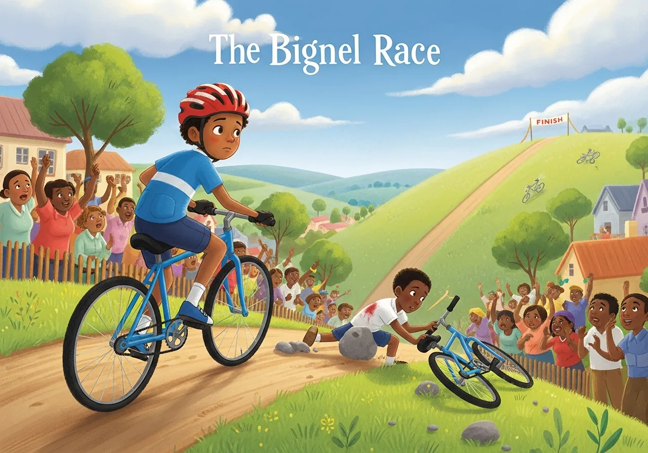 The Bicycle Race — Grade 3 graded reader (Level 2 · Character & choices)