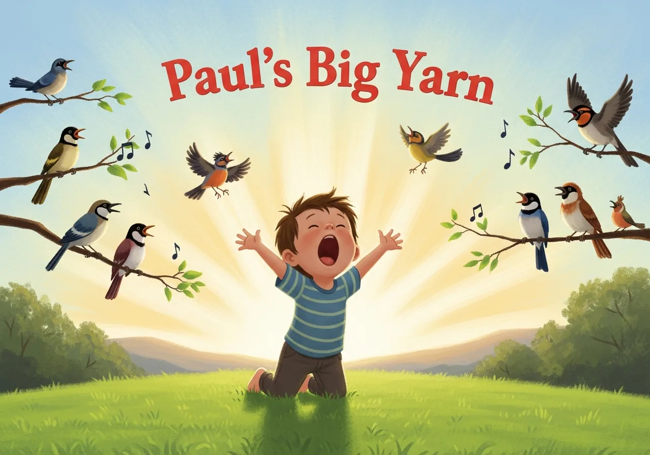 Paul's Big Yawn — Grade 2 graded reader (Level 26 · aw/au words)