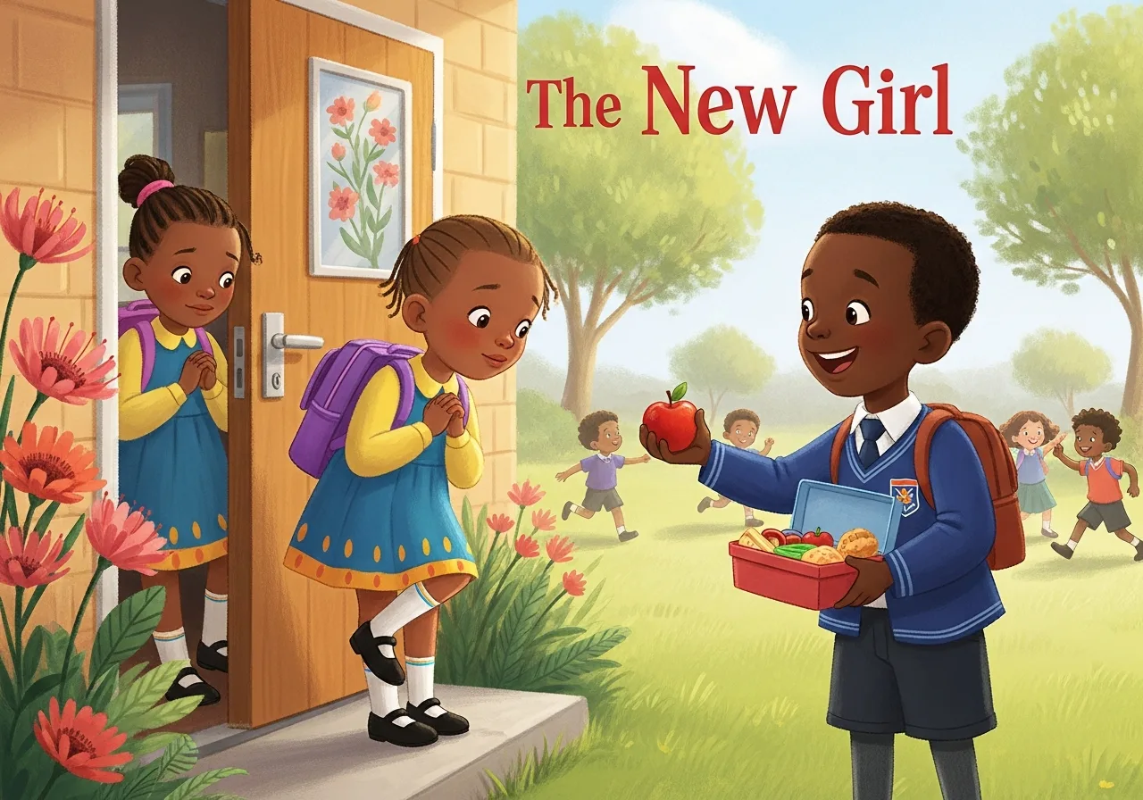 The New Girl — Grade 3 graded reader (Level 36 · Character feelings)