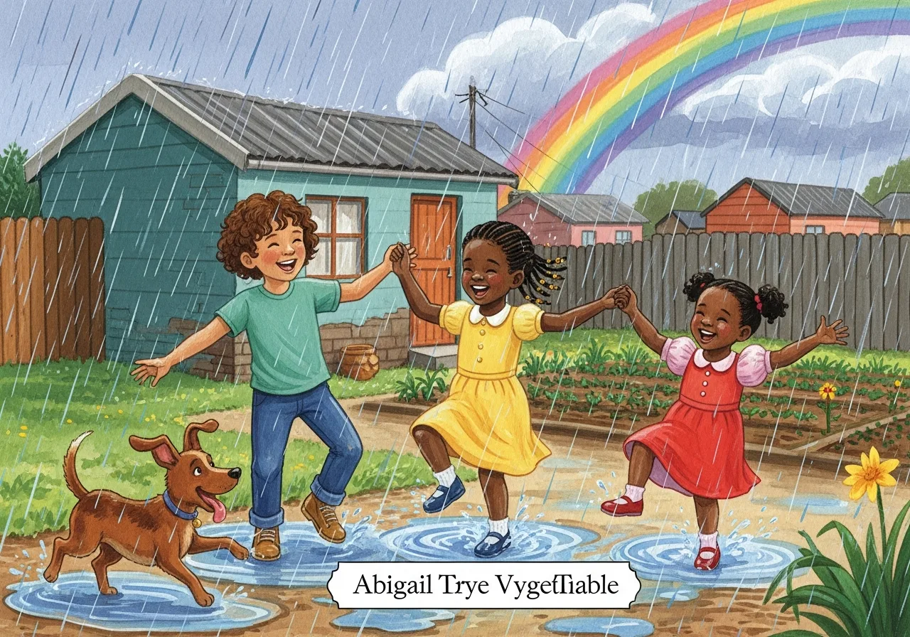 Rain at Last — Sunbird Readers Stage 2 · Early Sentences graded reader