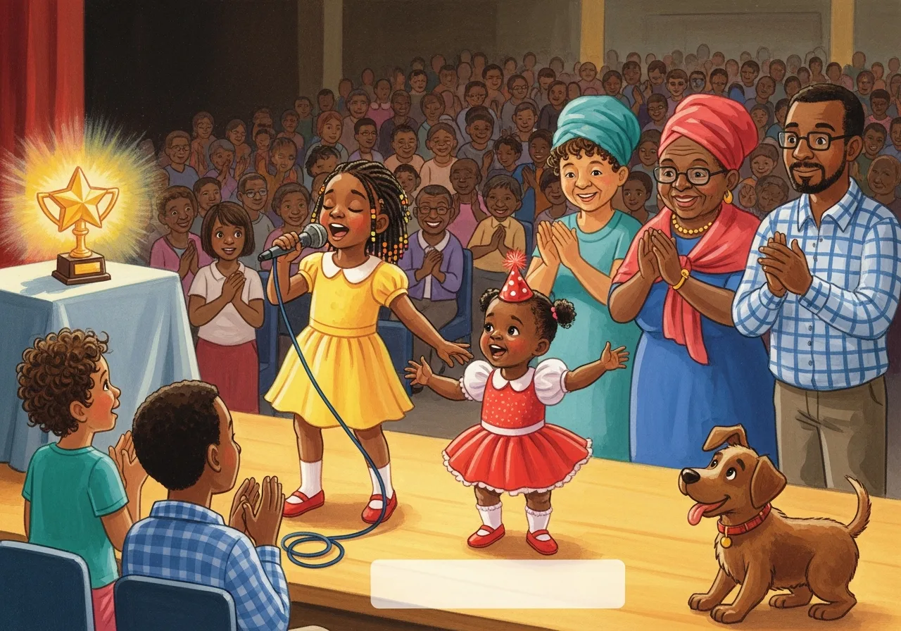 The Talent Show — Sunbird Readers Stage 5 · Fluent Readers graded reader