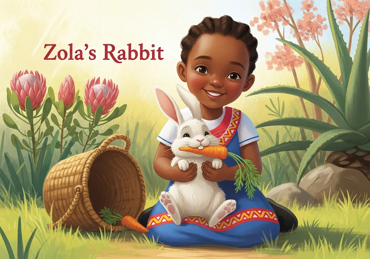 Zola's Rabbit — Grade 1 graded reader (Level 21 · Two-syllable words)