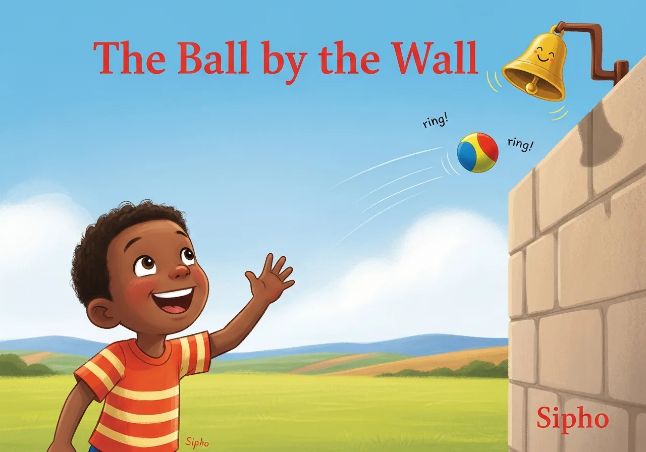 The Ball by the Wall — Grade 1 graded reader (Level 19 · -all/-ell families)