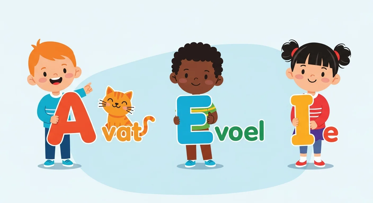 Stage 1 — Vowels & First Words